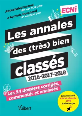 Couverture du produit · Les annales des (très) bien classés 2016-2017-2018