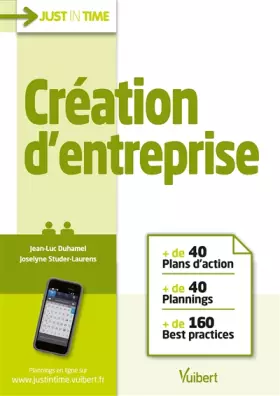 Couverture du produit · Création d'entreprise