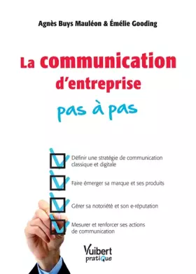 Couverture du produit · La communication d'entreprise pas à pas