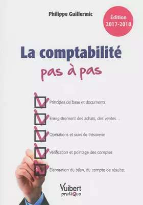 Couverture du produit · La comptabilité pas à pas - Édition 2017-2018