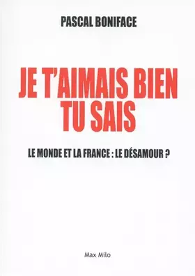Couverture du produit · Je t'aimais bien tu sais