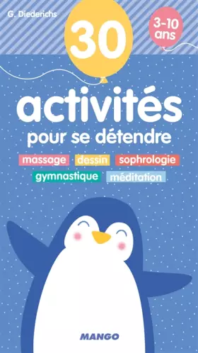 Couverture du produit · 30 activités pour se détendre 3-10 ans