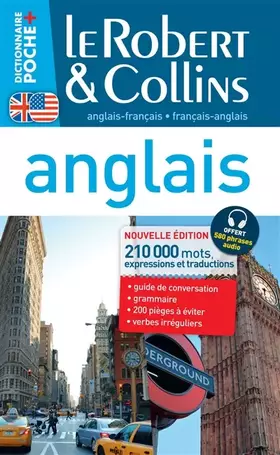 Couverture du produit · Dictionnaire Le Robert & Collins Poche Plus anglais