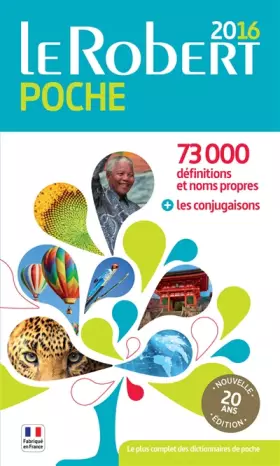 Couverture du produit · Dictionnaire Le Robert de poche 2016