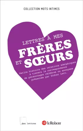Couverture du produit · Lettres à mes frères et soeurs