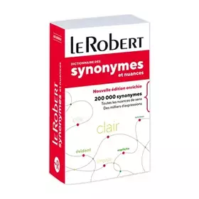 Couverture du produit · Dictionnaire des synonymes et nuances - poche
