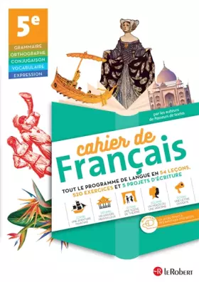 Couverture du produit · Cahier de français 5e