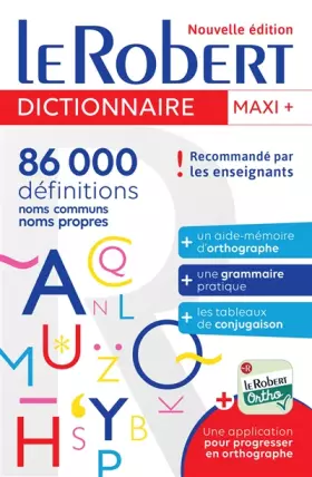 Couverture du produit · Le Robert Maxi Plus Langue française