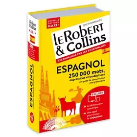 Couverture du produit · Dictionnaire Le Robert & Collins Maxi plus espagnol et sa version numérique