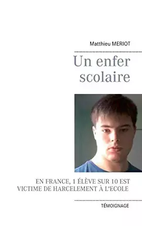 Couverture du produit · Un enfer scolaire