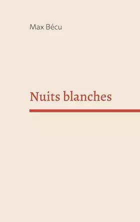 Couverture du produit · Nuits blanches