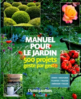 Couverture du produit · MANUEL JARDIN - 500 PROJETS