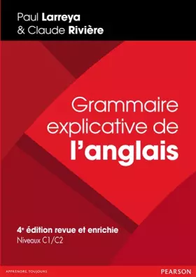 Couverture du produit · Grammaire explicative de l'anglais