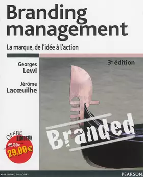 Couverture du produit · Branding management 3e édition : La marque, de l'idée à l'action