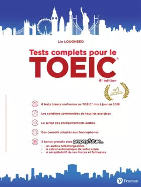 Couverture du produit · Tests complets pour le TOEIC 6e édition