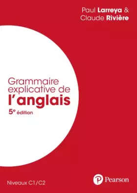 Couverture du produit · Grammaire explicative de l'anglais 5e édition