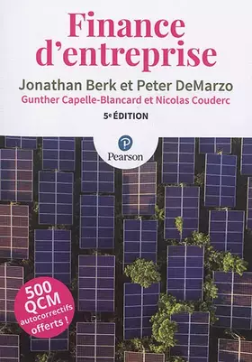 Couverture du produit · Finance d'entreprise 5e édition