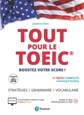 Couverture du produit · Tout pour le TOEIC : Boostez votre score ! 11 Tests complets
