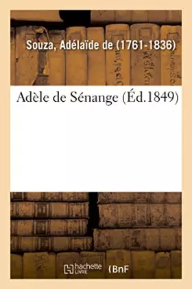 Couverture du produit · Adèle de Sénange