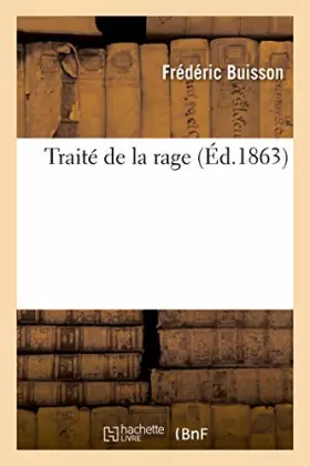 Couverture du produit · Traité de la rage