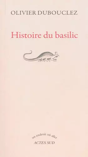 Couverture du produit · Histoire du basilic