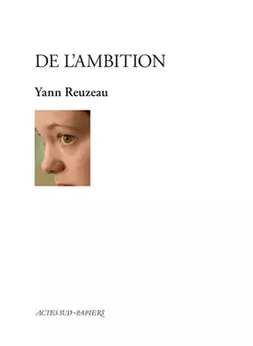Couverture du produit · De l'ambition