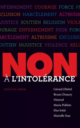 Couverture du produit · Non à l'intolérance