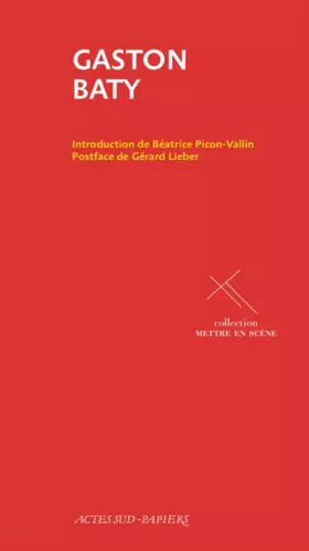 Couverture du produit · Gaston Baty