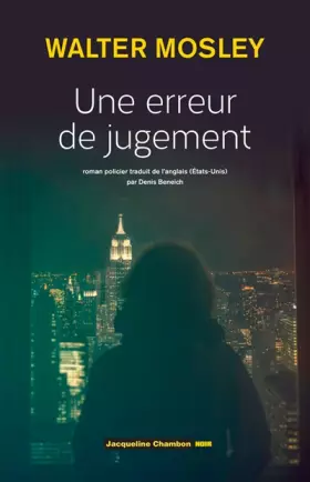 Couverture du produit · Une erreur de jugement