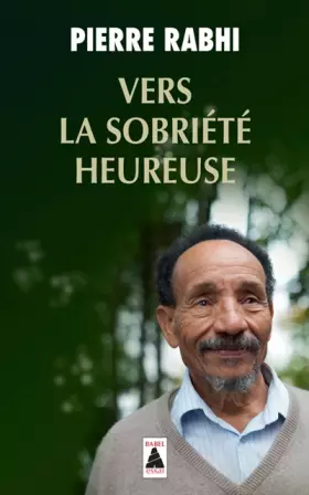 Couverture du produit · Vers la sobriété heureuse