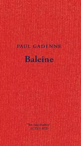 Couverture du produit · Baleine