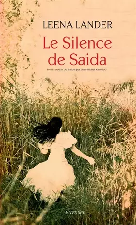 Couverture du produit · Le Silence de Saida