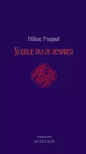 Couverture du produit · N'oublie pas de respirer