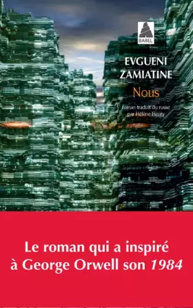 Couverture du produit · Nous