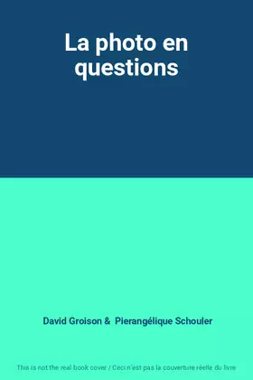 Couverture du produit · La photo en questions