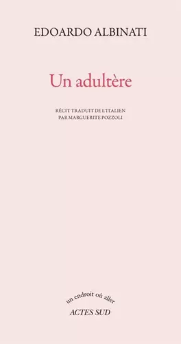 Couverture du produit · Un adultère