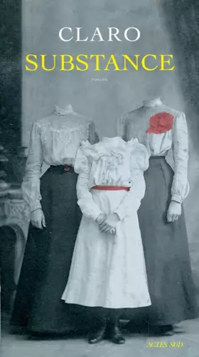 Couverture du produit · Substance