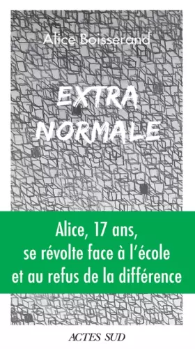 Couverture du produit · Extra-normale