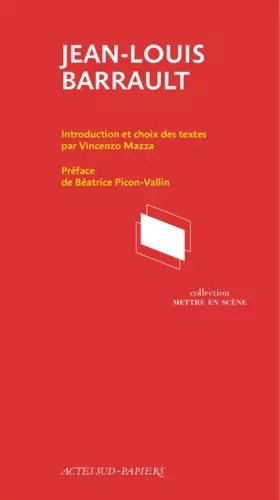 Couverture du produit · Jean-Louis Barrault