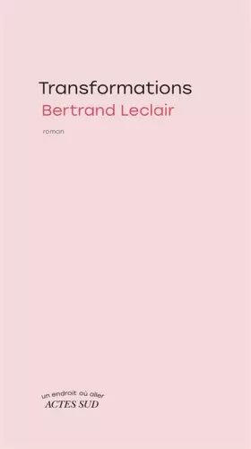 Couverture du produit · Transformations