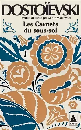 Couverture du produit · Les Carnets du sous-sol