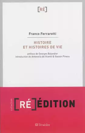 Couverture du produit · Histoire et histoires de vie