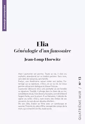 Couverture du produit · Elia: Généalogie d'un faussaire