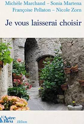 Couverture du produit · Je vous laisserai choisir