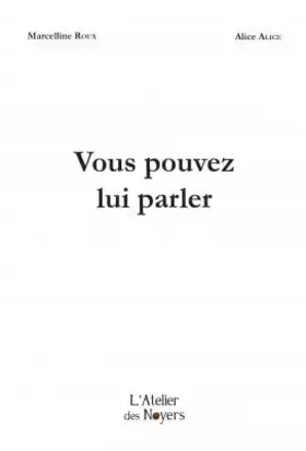 Couverture du produit · Vous pouvez lui parler