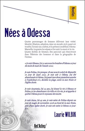 Couverture du produit · Nées à Odessa