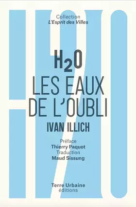 Couverture du produit · H20 Les eaux de l'oubli
