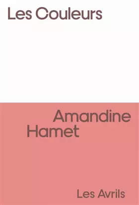 Couverture du produit · Les couleurs