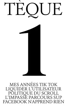 Couverture du produit · Tèque: Tome 1
