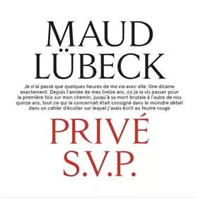 Couverture du produit · Privé S.V.P.